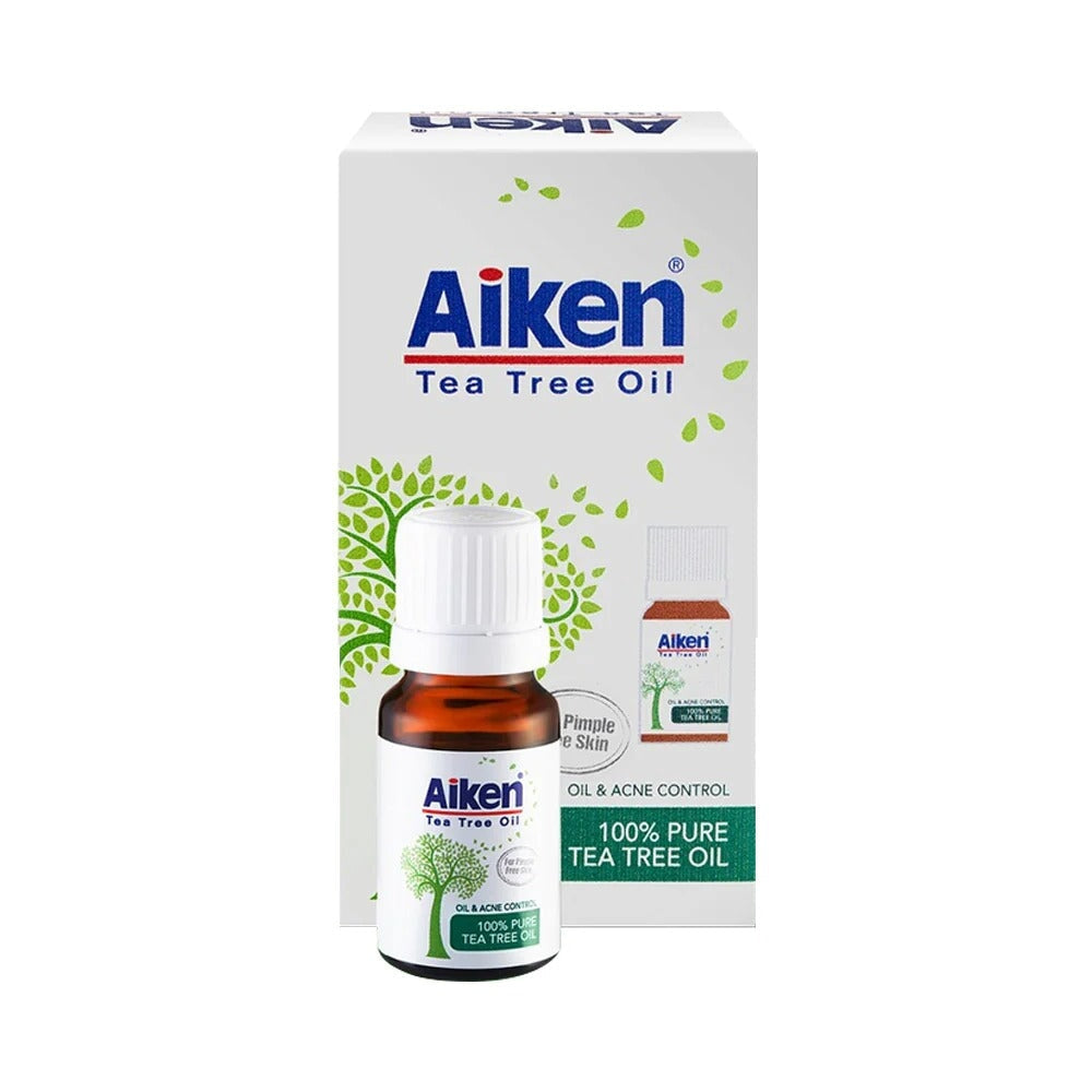 Aiken 100% Pure Tea Tree Oil (10ml) Whitening Serum Virgo Mart 