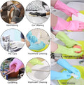 Dishwashing Rubber Gloves Non-slip Household Laundry Kitchen Cleaning Gloves – Pair (random Color) Virgo Mart 