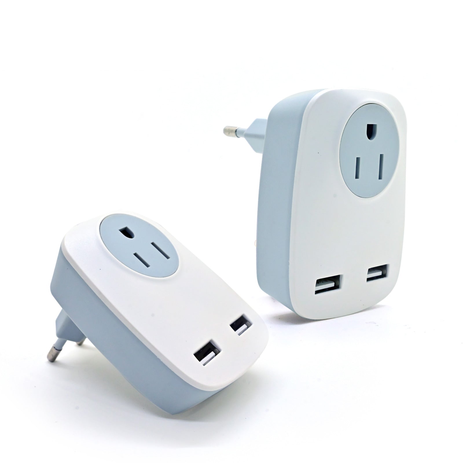 2 Pack Travel Plug Adapter